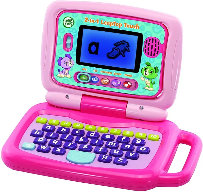 Leapfrog 2-In-1 Leaptop Touch Laptop – Pink Edition 1