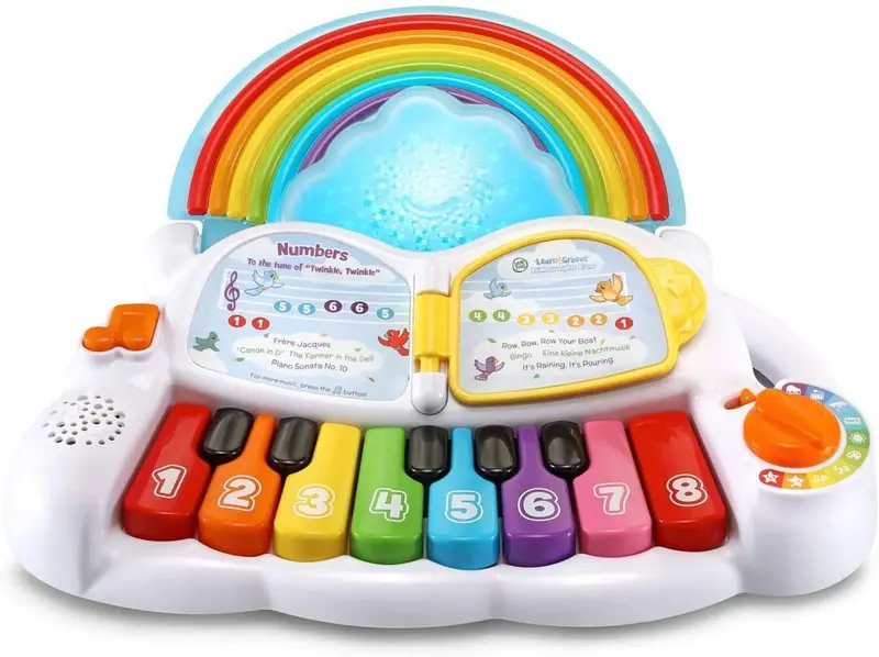 Leapfrog Learn & Groove Rainbow Lights Piano For Toddlers 1