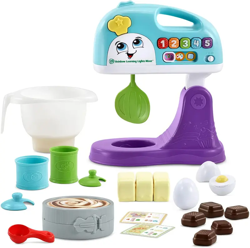 Leapfrog Rainbow Learning Lights Mixer – Interactive Kitchen Toy 1