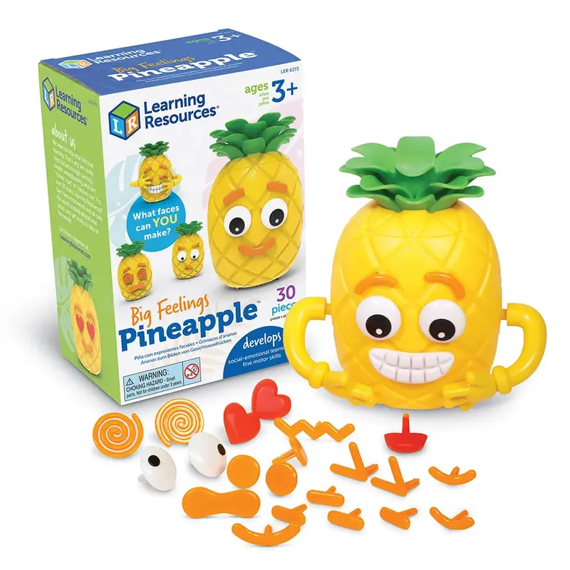 Learning Resources Big Feelings Pineapple – Expressive Emotion Toy 1