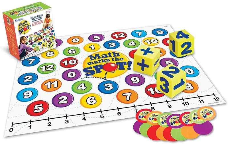 Learning Resources Math Marks The Spot – Interactive Floor Mat For Early Math Skills 1