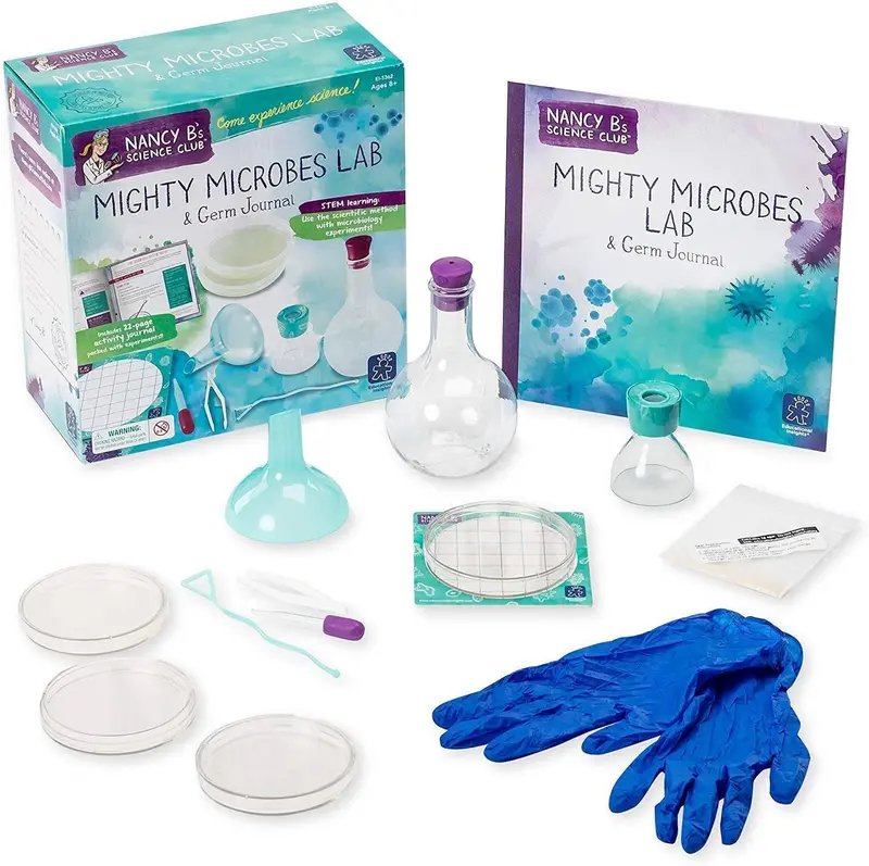 Learning Resources Nancy B’S Mighty Microbes Lab – Stem Science Kit For Young Explorers 1