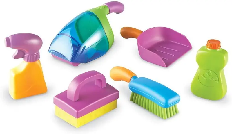 Learning Resources New Sprouts Clean It – Pretend Play Cleaning Set 1