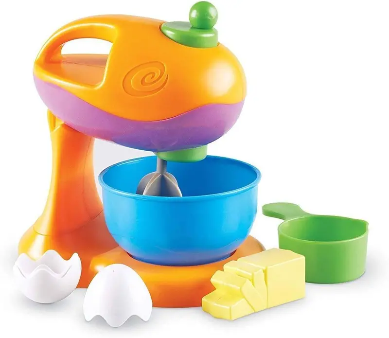 Learning Resources New Sprouts Mix It! – Pretend Cooking Playset For Early Childhood Development 1