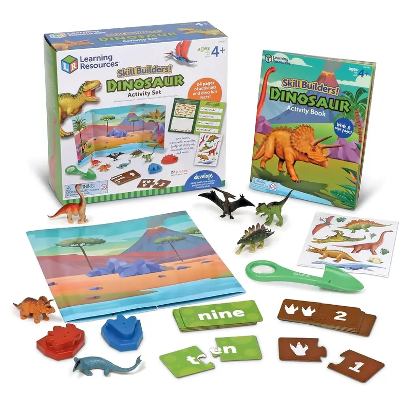 Learning Resources Skill Builders: Dinosaur Discovery Learning Set 1