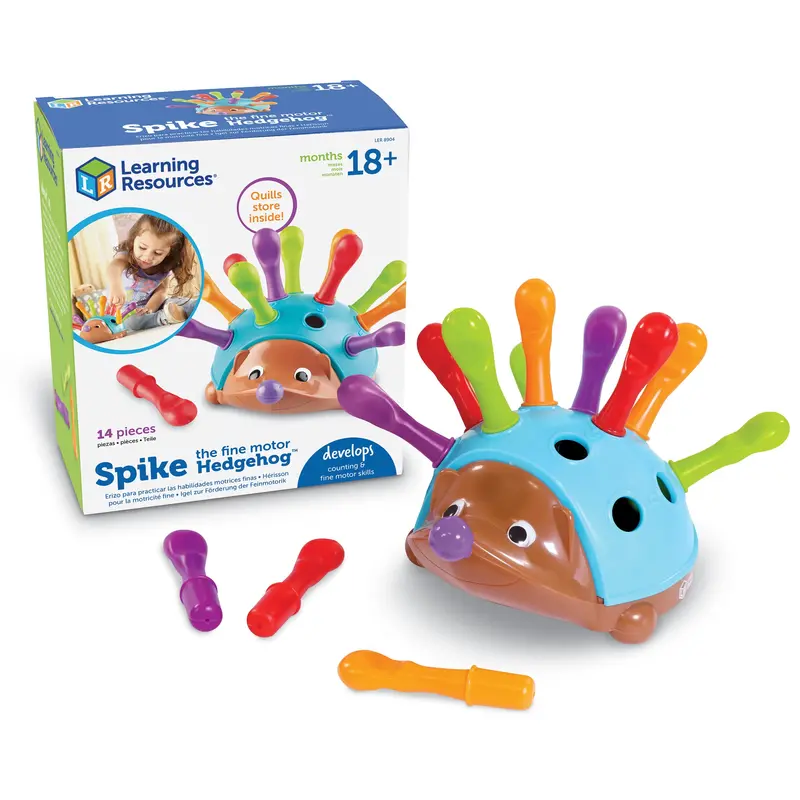 Learning Resources Spike The Fine Motor Hedgehog – Tactile Sorting & Counting Activity 1