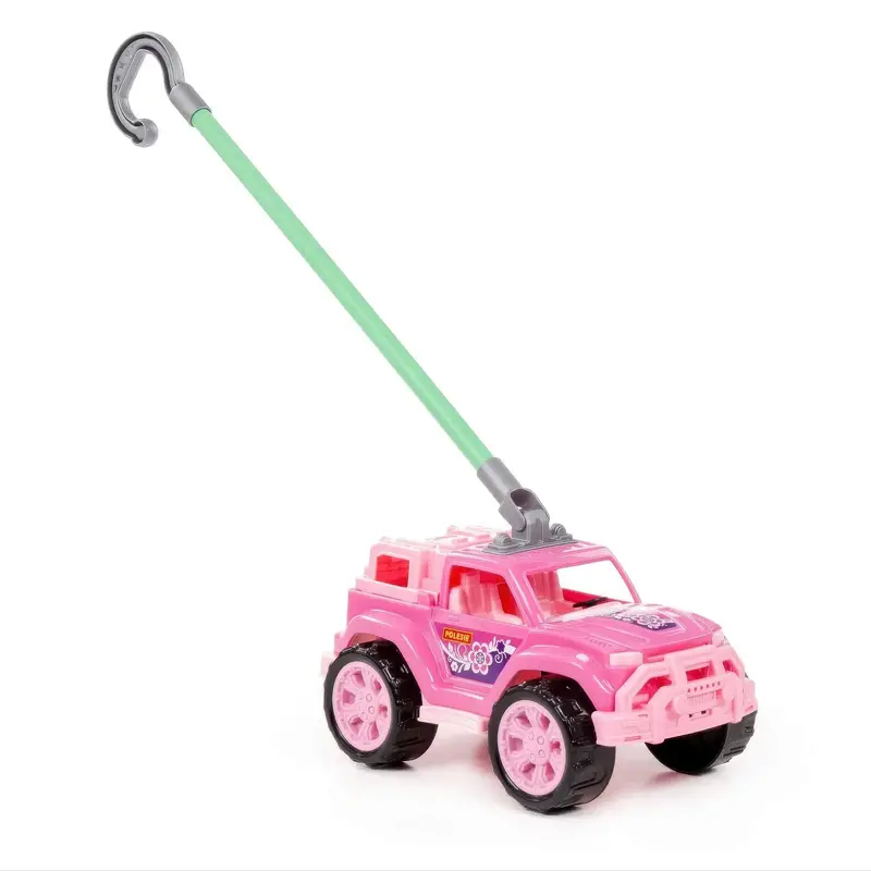 Legionary Push-Along Car – Pink Friction-Powered Toy Vehicle 1