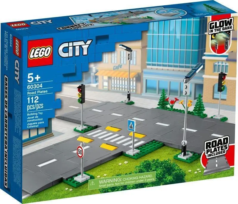 Lego City Road Plates Starter Set – 60304 Modular Street Layout For Creative Play 1