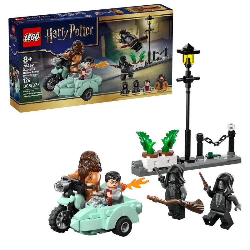 Lego Harry Potter Privet Drive Escape – 76459 Hagrid & Harry Mini-Figure Adventure 1