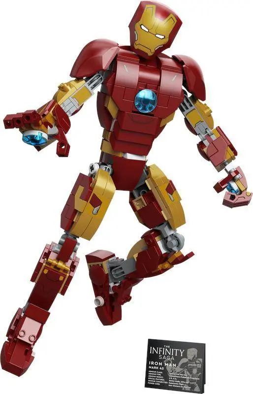 Lego Marvel Iron Man Minifigure Display Set – 76206 1