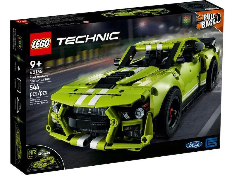Lego Technic Ford Mustang Shelby Gt500 – 42138 Detailed Muscle Car Model Kit 1