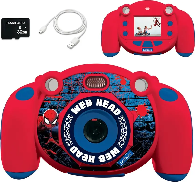 Lexibook Marvel Spider-Man Kids' Digital Camera With Photo Effects 1