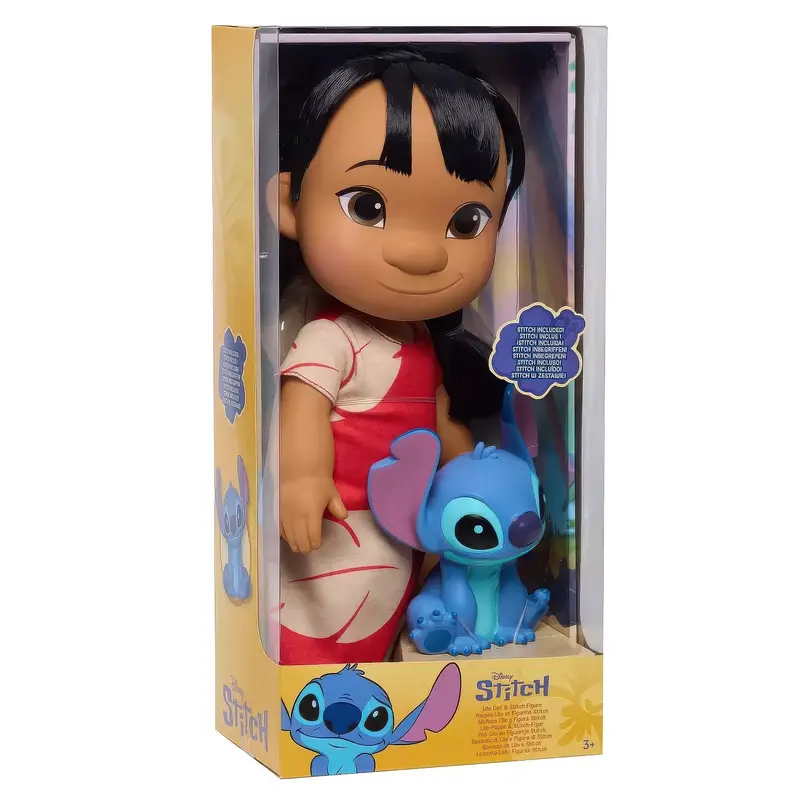 Lilo & Stitch Doll And Action Figure Set – Disney Collectible Bundle 1