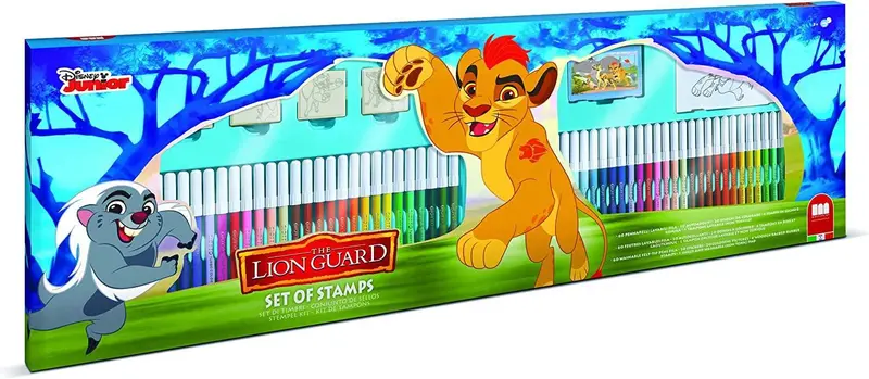 Lion Guard 60-Color Marker Art Playset 1