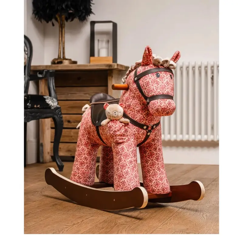 Little Bird Told Me Cooper & Beau Rocking Horse – Twin Design Wooden Toy 1