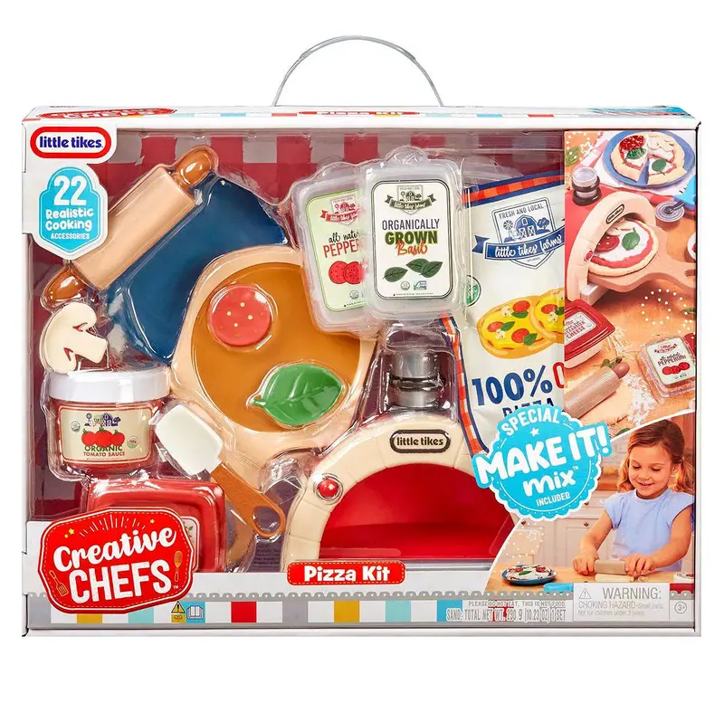 Little Tikes Creative Chefs Pizza Crafting Play Kit 1