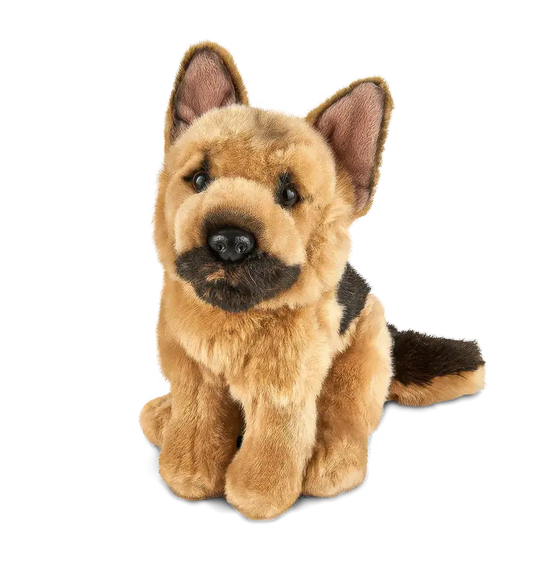 Living Nature German Shepherd Plush Toy – 24Cm Realistic Cuddly Companion 1