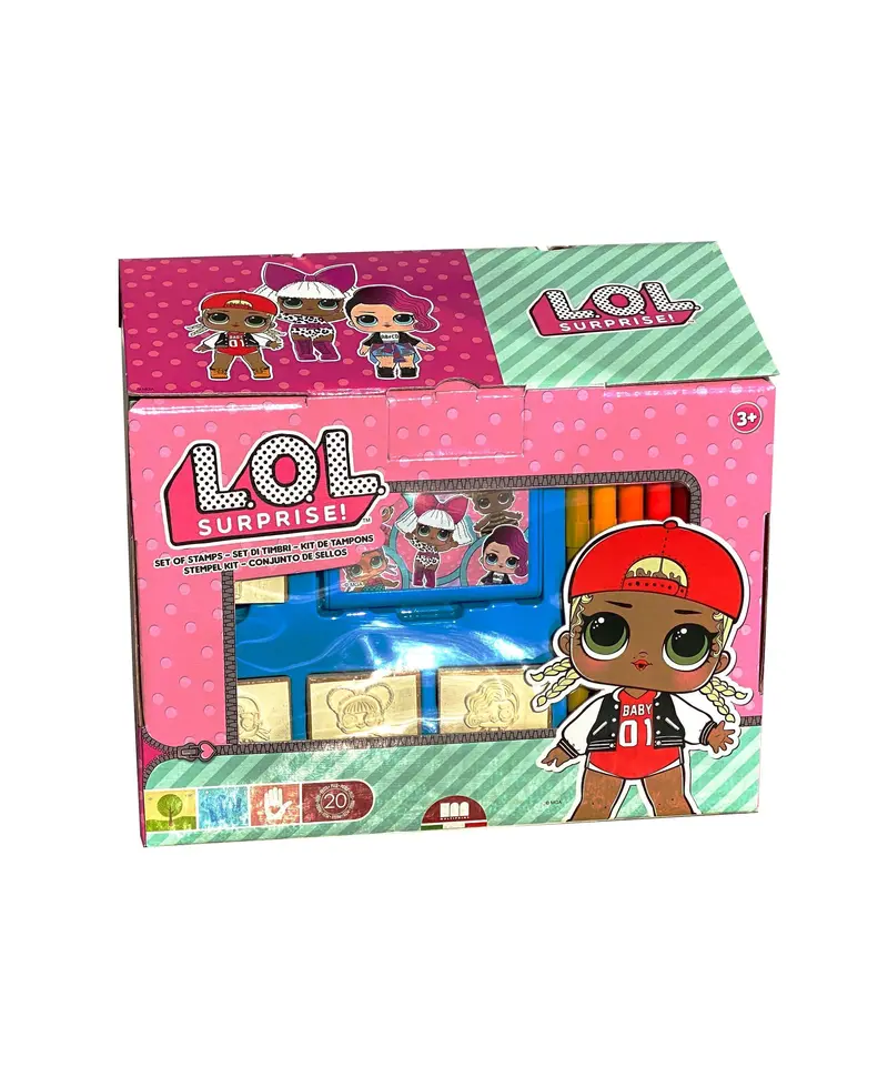 Lol Surprise! House-Themed Colouring & Stamp Activity Pack 1