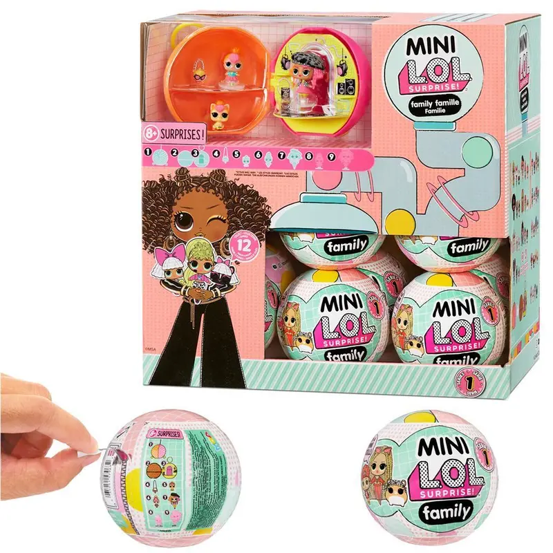 Lol Surprise Mini Family Playset – Compact Multi-Doll Collection 1