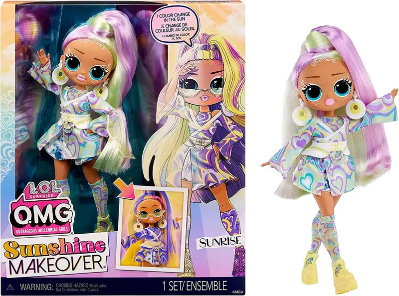 Lol Surprise! Omg Sunshine Makeover Doll - Sunrise Theme 1