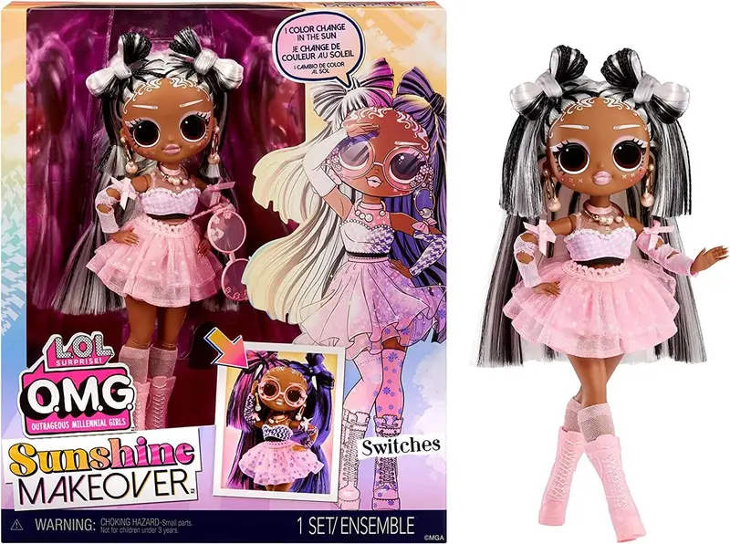 Lol Surprise! Omg Sunshine Makeover Doll - Switches Style 1