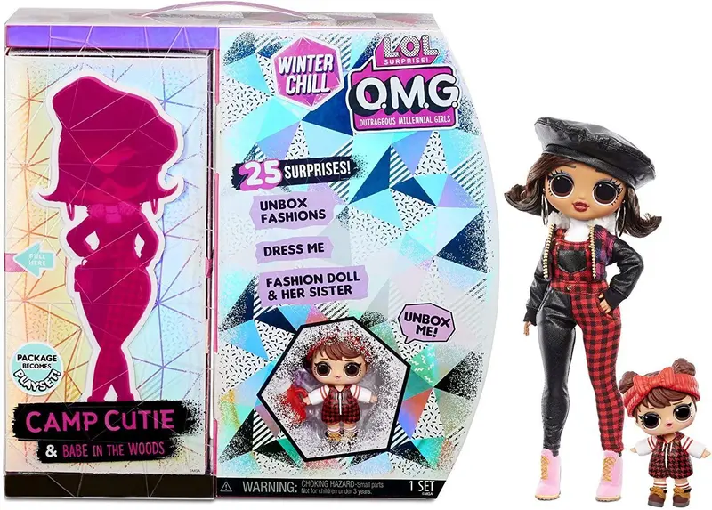 Lol Surprise! Omg Winter Chill Camp Cutie & Babe Twin Set 1