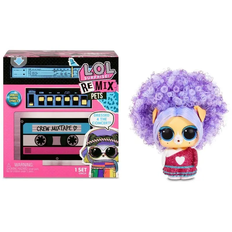 Lol Surprise! Remix Pets Collection – Assorted Mini Companions 1