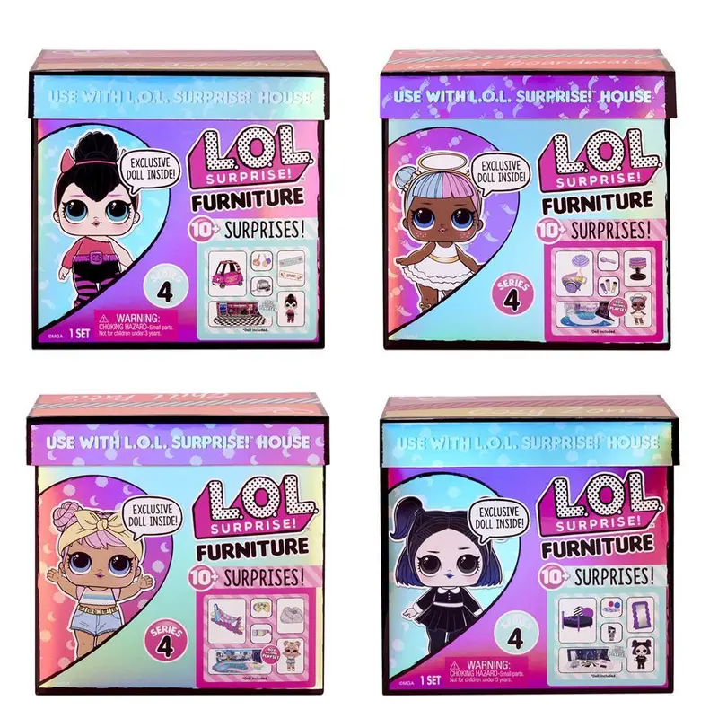 Lol Surprise! Wave 3 Furniture Box – 10-Surprise Playset With Exclusive Doll 1