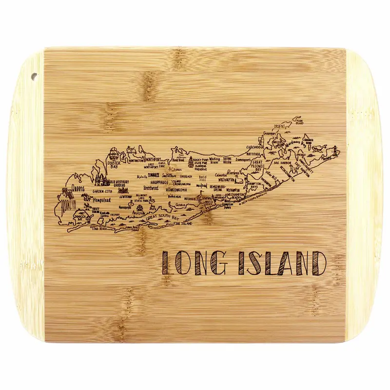 Long Island Shaped Serving Board – 11" X 8.75" 1