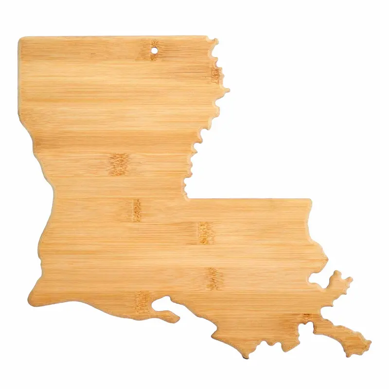 Louisiana Compact Cutting Board – 13" X 12" Balanced Kitchen Prep Surface 1