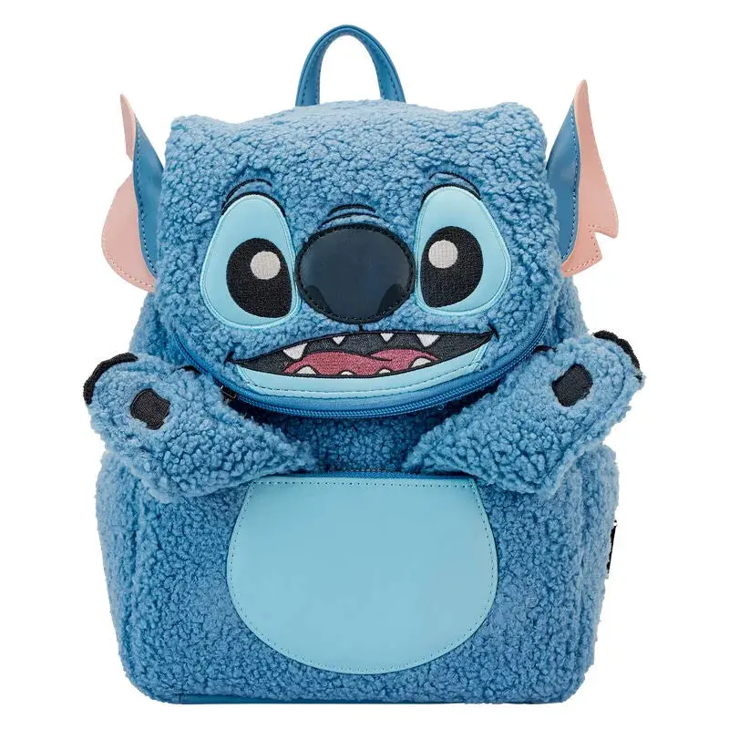 Loungefly Disney Stitch Plush Backpack – 26 Cm Fun & Functional Carryall 1