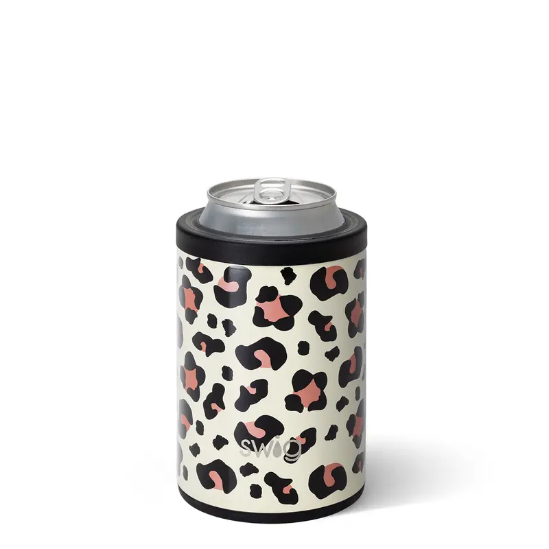 Luxy Leopard Swig Combo Can Cooler 1