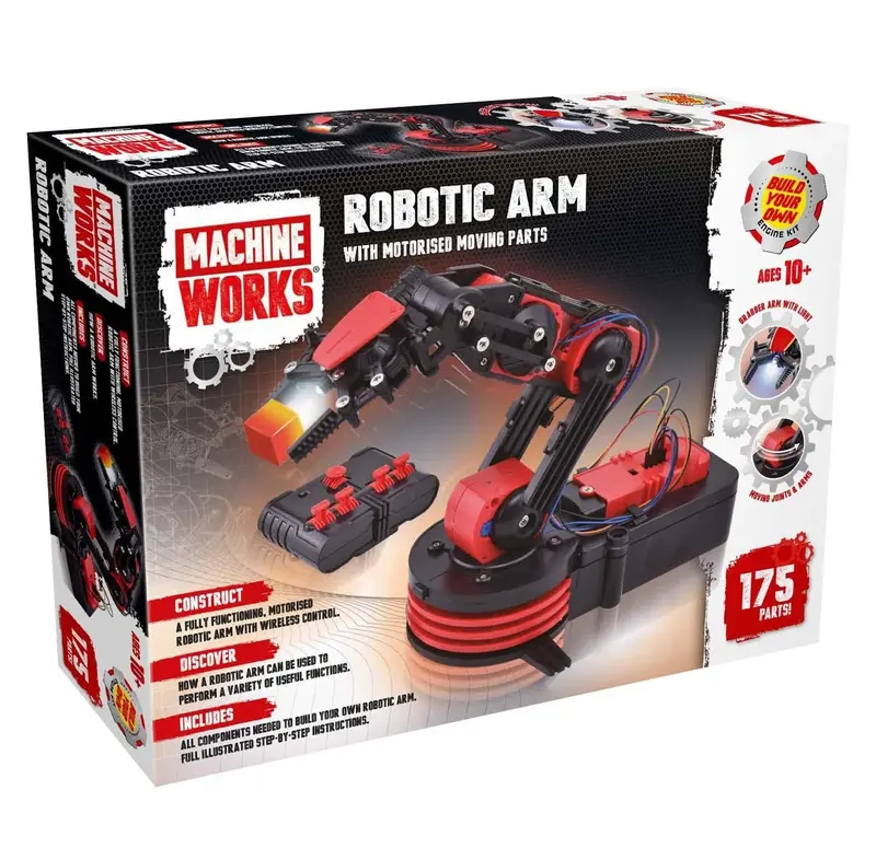 Machine Works Wireless Robotic Arm Kit – Programmable Stem Robotics Project 1