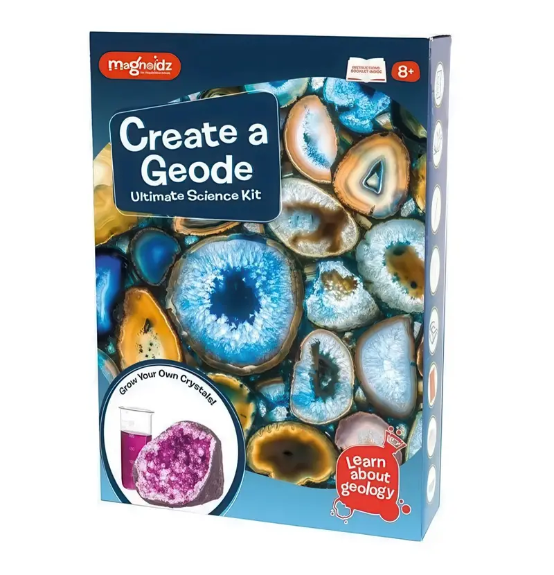 Magnoidz Geode Crystal Growing Science Experiment Kit 1