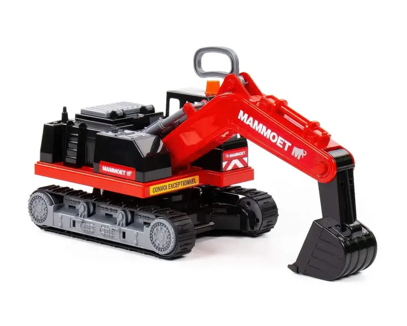 Mammoet Large Track Excavator – Heavy-Duty Construction Toy With Moving Parts 1