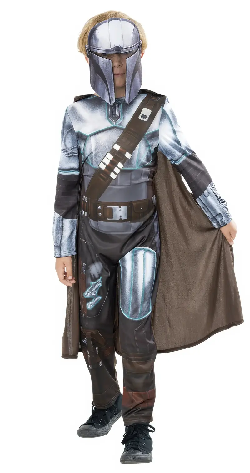 Mandalorian Green Collar Jumpsuit – Unisex Star Wars Costume 1