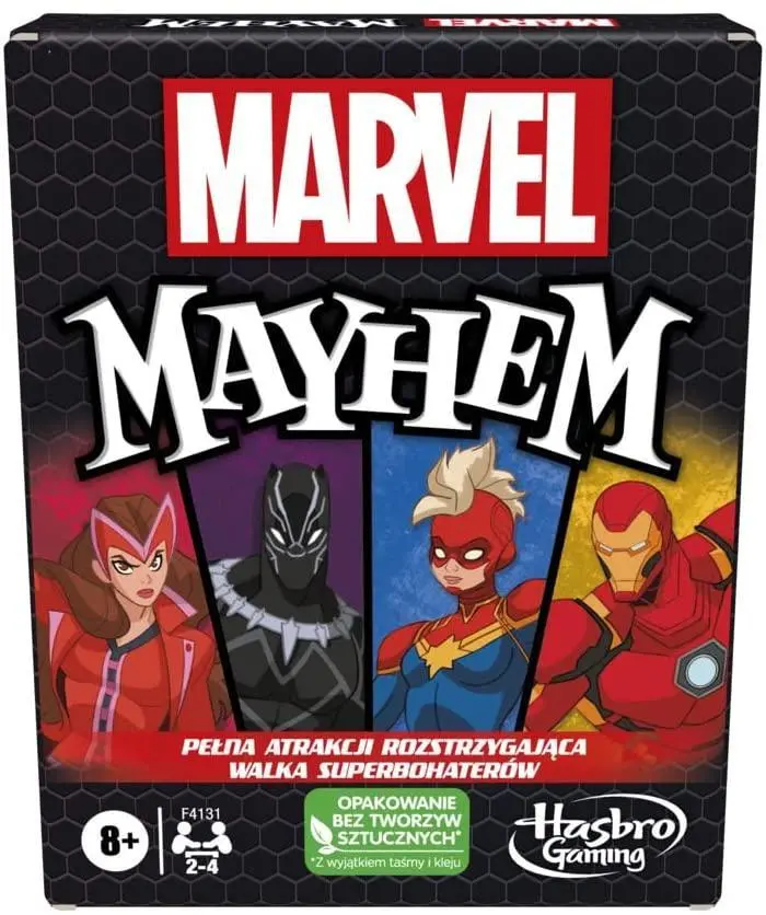 Marvel Mayhem Card Game – Fast-Paced Superhero Strategy Deck Game 1