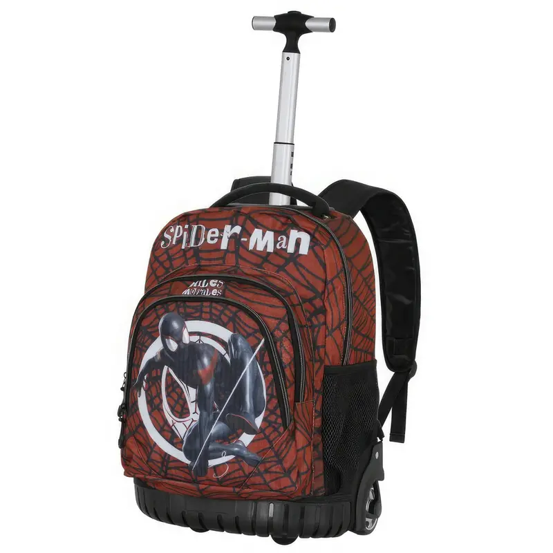 Marvel Spider-Man Black Suit Rolling Backpack – 47Cm Superhero Trolley Bag 1