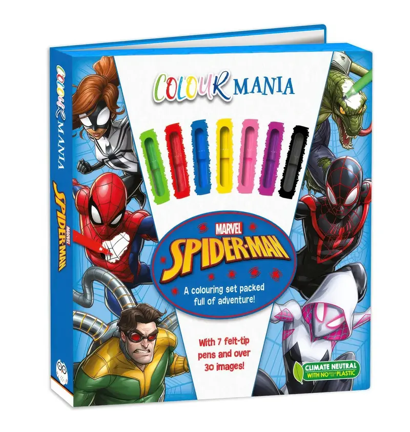 Marvel Spider-Man Colourmania Activity Book For Kids 1