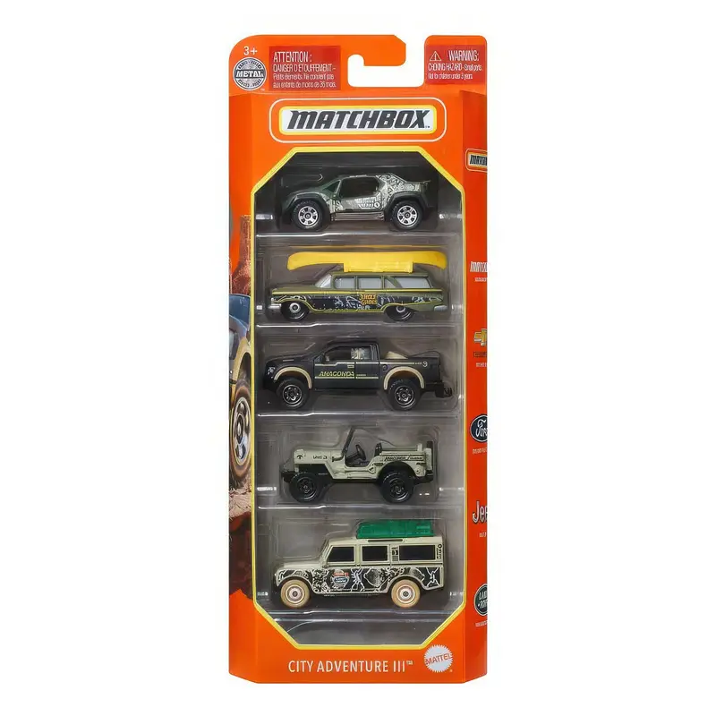 Matchbox 5-Car Gift Set – Themed Assortment 1