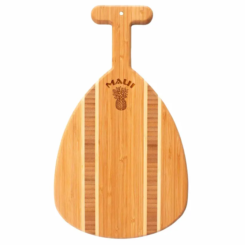 Maui-Style Outrigger Paddle – Traditional Polynesian Craft 1