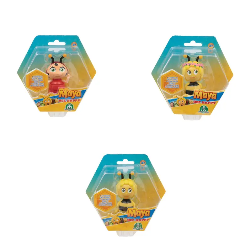 Maya Bee Happy Mini Collectible Figures Set 1