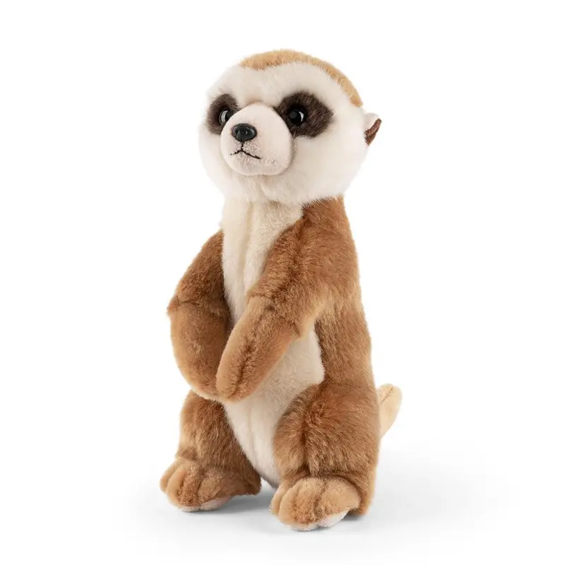 Meerkat Plush Toy – 20Cm Expressive Living Nature Figure 1