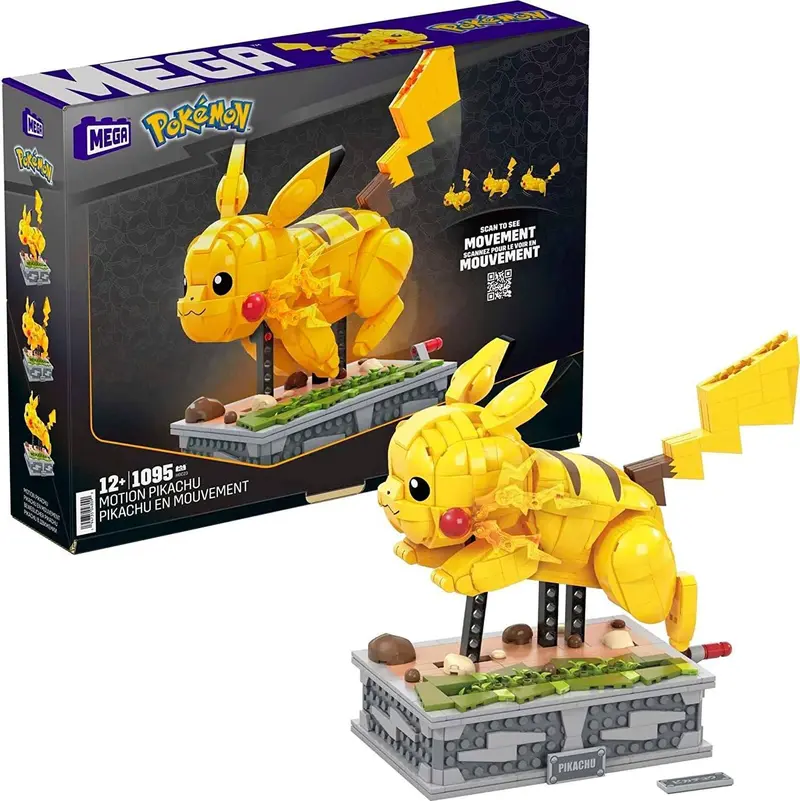 Mega Brands Pokémon Motion Pikachu Construction Kit 1
