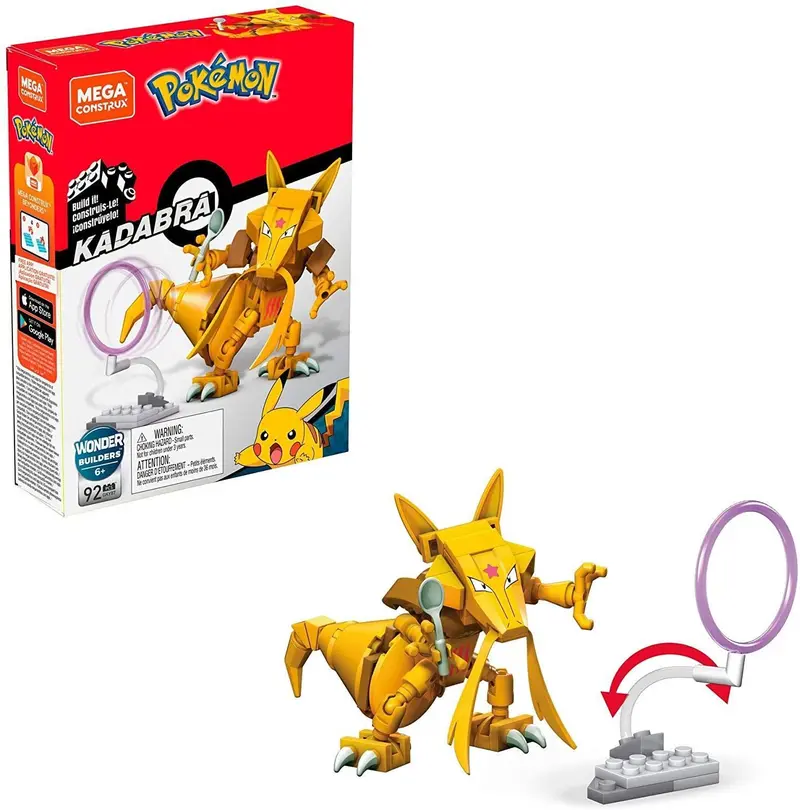 Mega Construx Pokémon Kadabra Buildable Action Figure 1