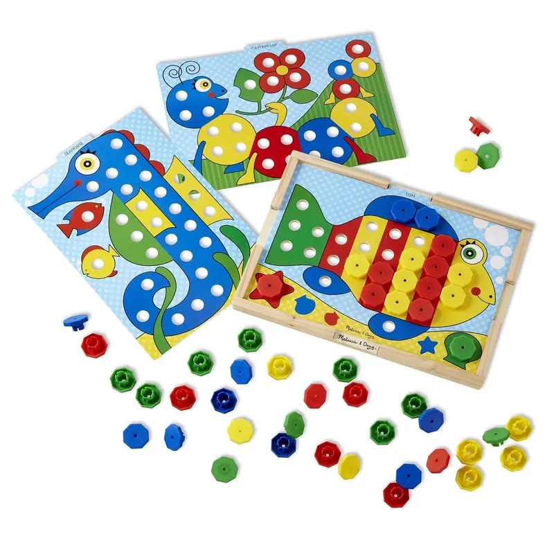 Melissa & Doug Colour-Matching Sort And Snap Learning Game 1