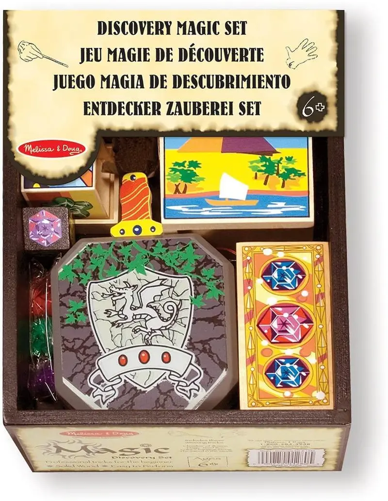 Melissa & Doug Discovery Magic Set – 11280 Kids Science & Illusion Kit 1