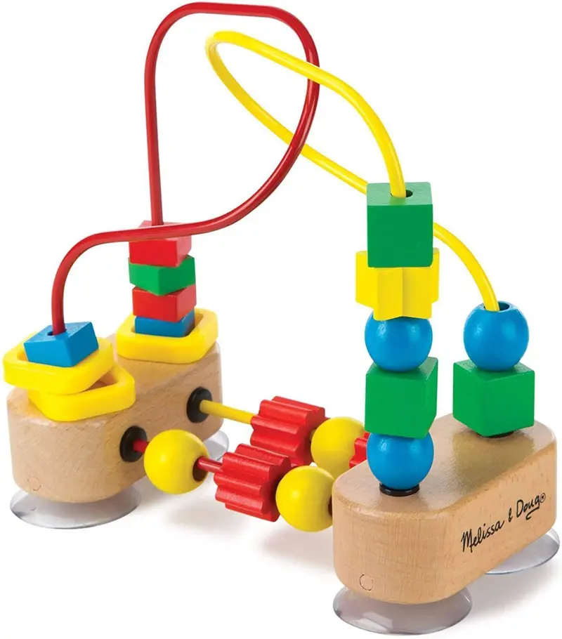 Melissa & Doug First Bead Maze – Wooden Learning Toy 1