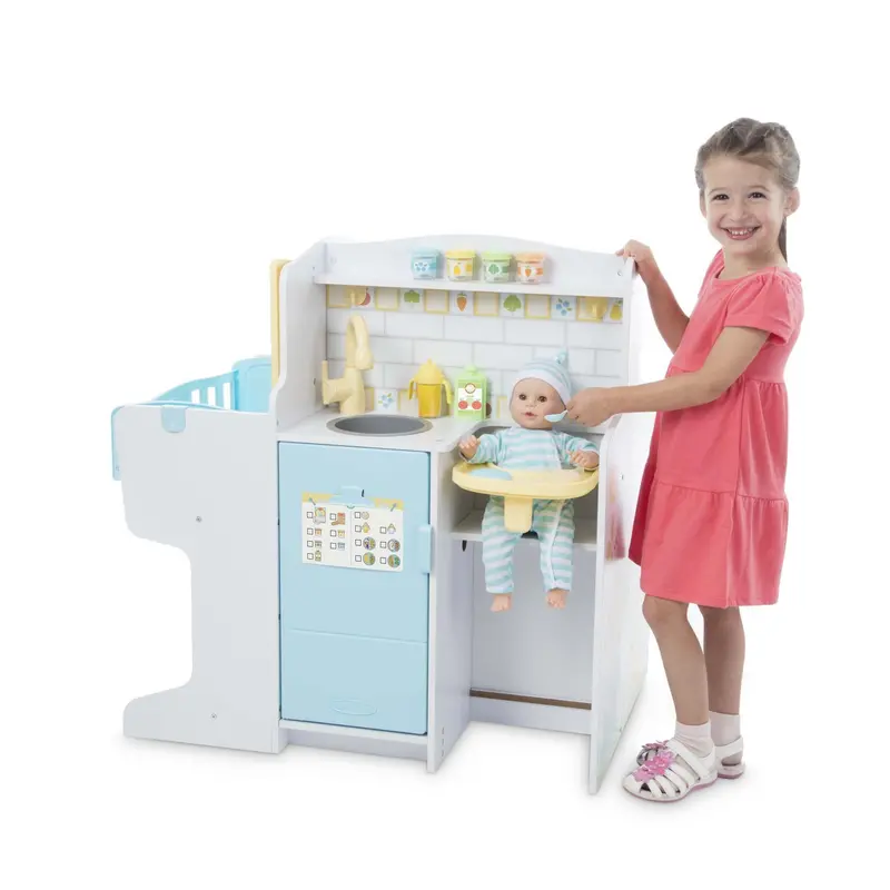 Melissa & Doug Mine To Love Baby Care Activity Center – Interactive Nurture Toy 1