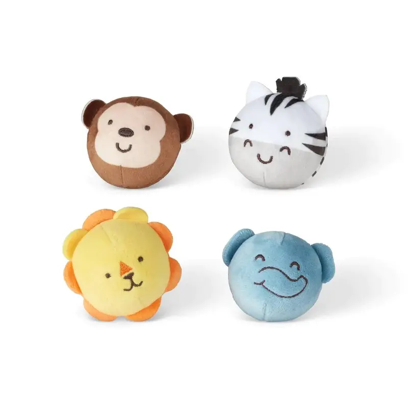 Melissa & Doug Rollables Safari Friends – Tumbling Animal Toys 1
